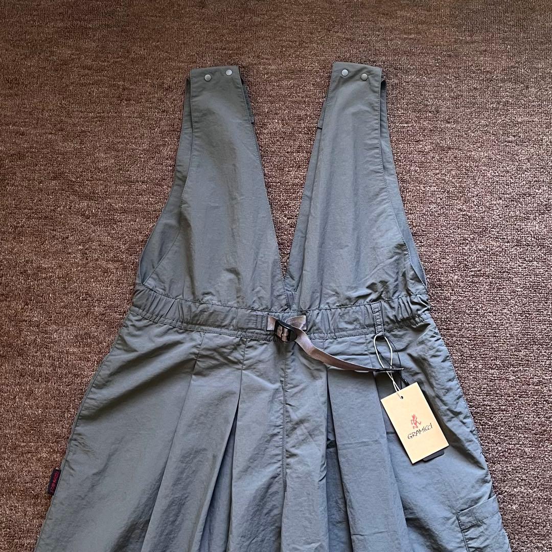 タグ付き 未使用 GRAMICCI×EKAL■別注アクティブナイロンサロペット