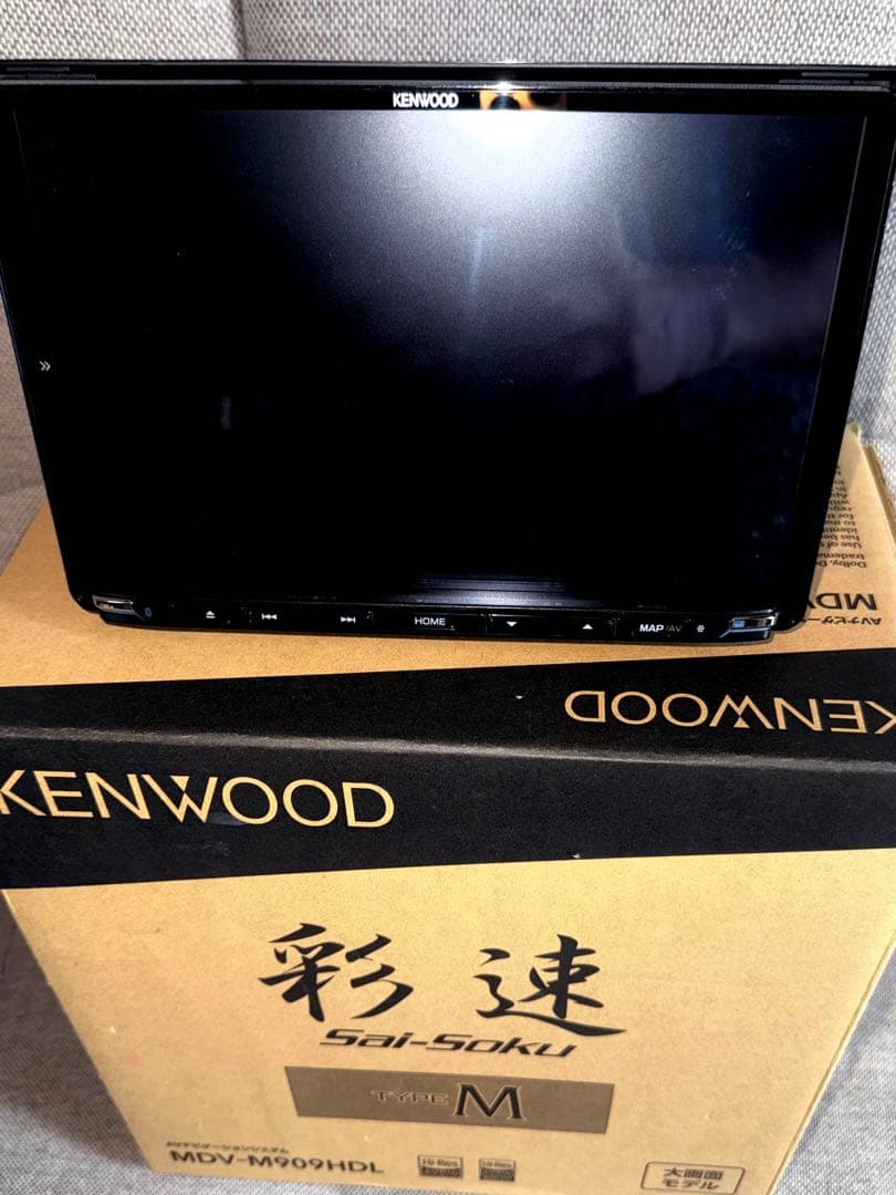 KENWOOD MDV-M909HDL 超美品TBX-HO11付　NBOX用