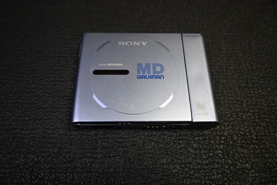簡易動作確認　SONY ポータブルMDプレーヤー　M2-E25