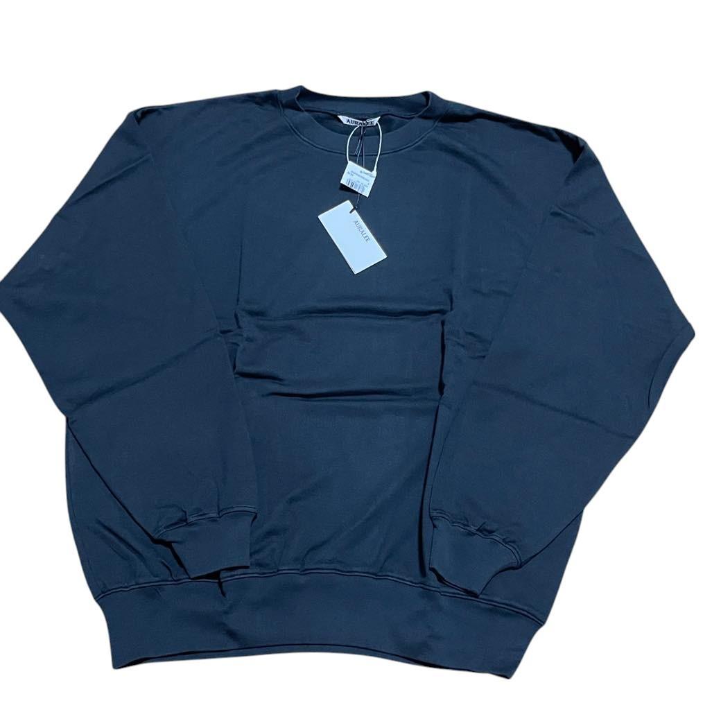 未使用 AURALEE 24AW スウェット ブラック
