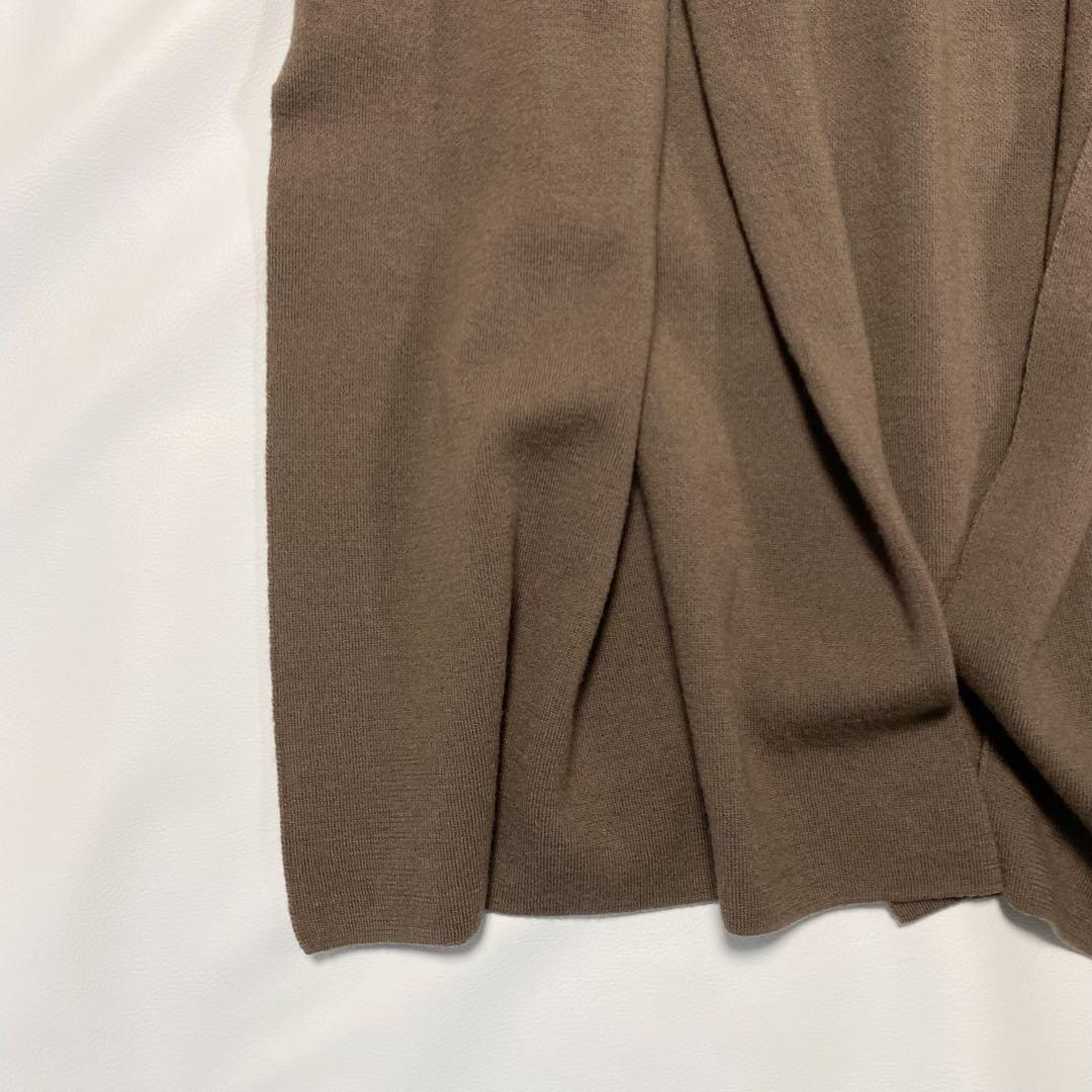 Deuxieme Classe スムースニットガウンコート　近年モデル　ウール