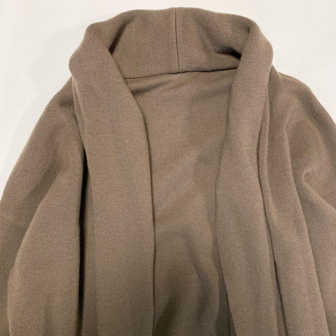 Deuxieme Classe スムースニットガウンコート　近年モデル　ウール
