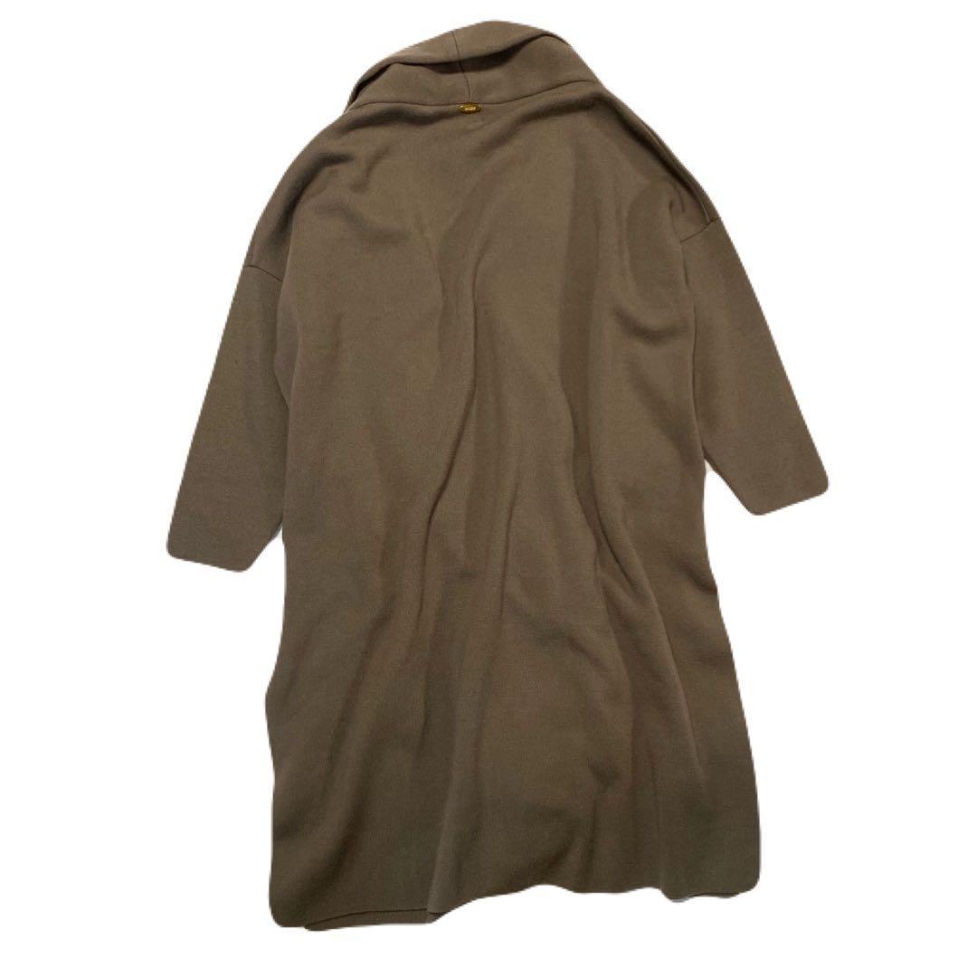 Deuxieme Classe スムースニットガウンコート　近年モデル　ウール