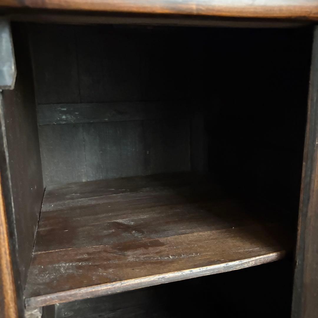 ヴィンテージ　キャビネット　サイドボード　シーシャムウッド　アジアンスタイル