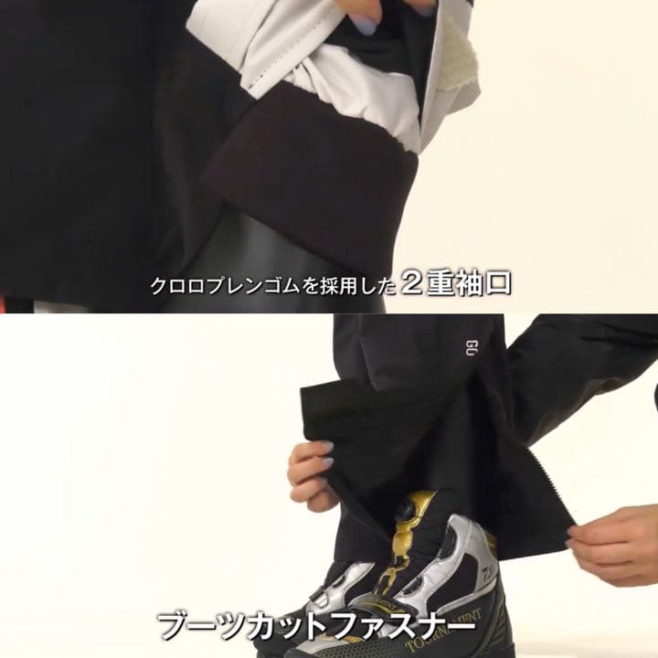 ダイワ プロバイザー レインスーツ DR-1508 レッド Lサイズ