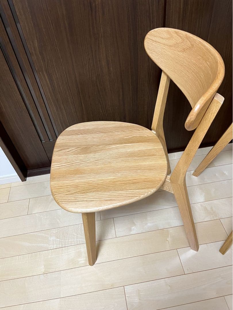 オーク無垢剤 リセノ ダイニングチェア 1脚