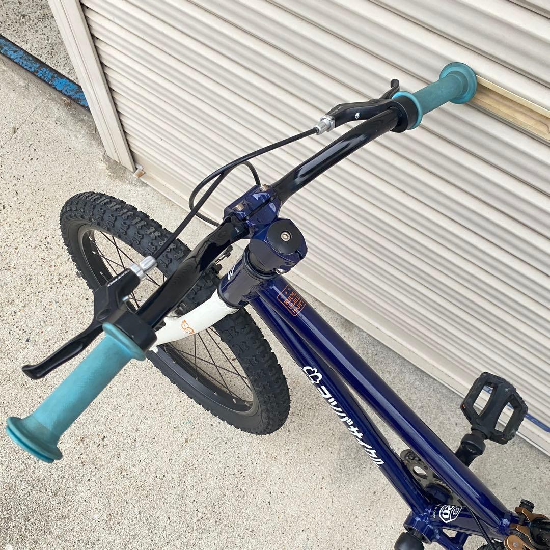 wkem  ヨツバサイクル ZERO 20 キッズ用子供用自転車 ネイビー