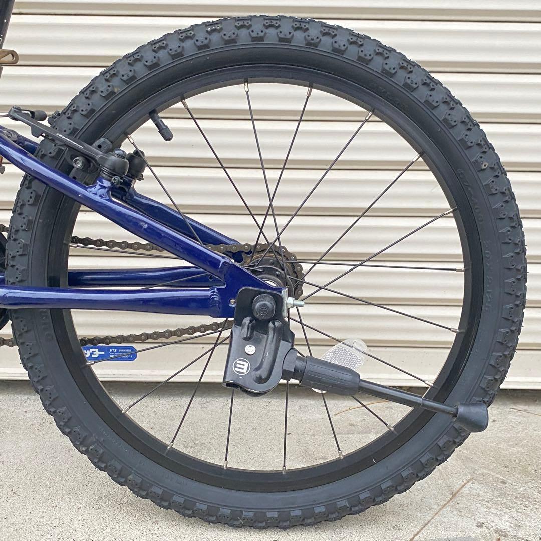 wkem  ヨツバサイクル ZERO 20 キッズ用子供用自転車 ネイビー