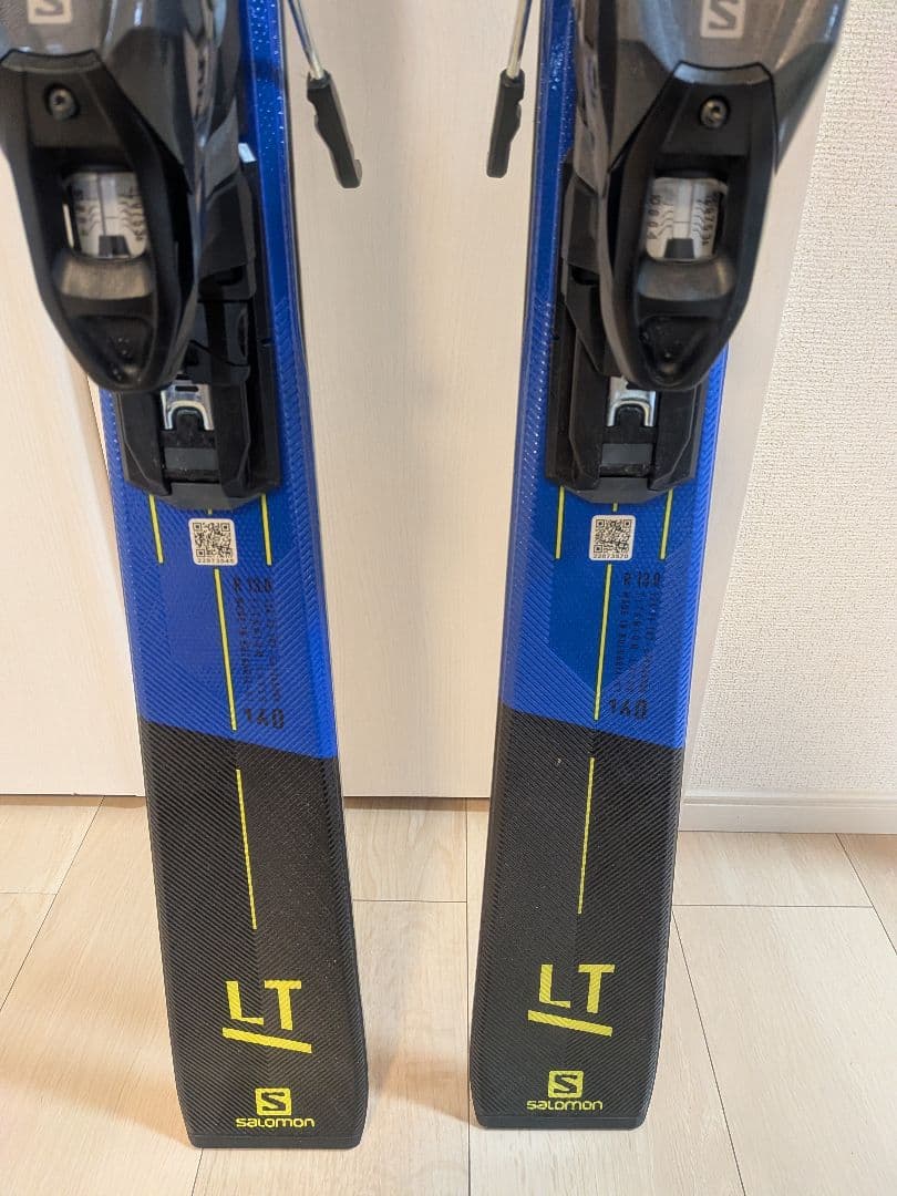 Salomon MAX LT スキー板 青/黒　ケース付
