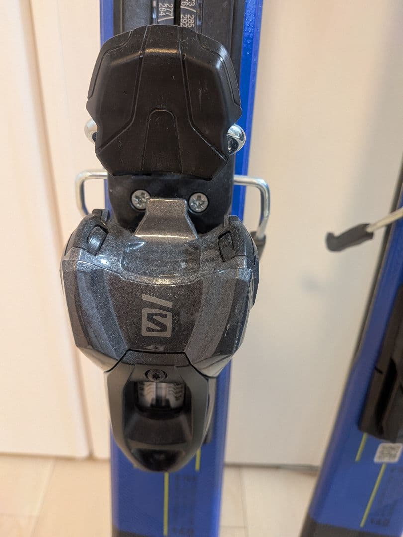 Salomon MAX LT スキー板 青/黒　ケース付