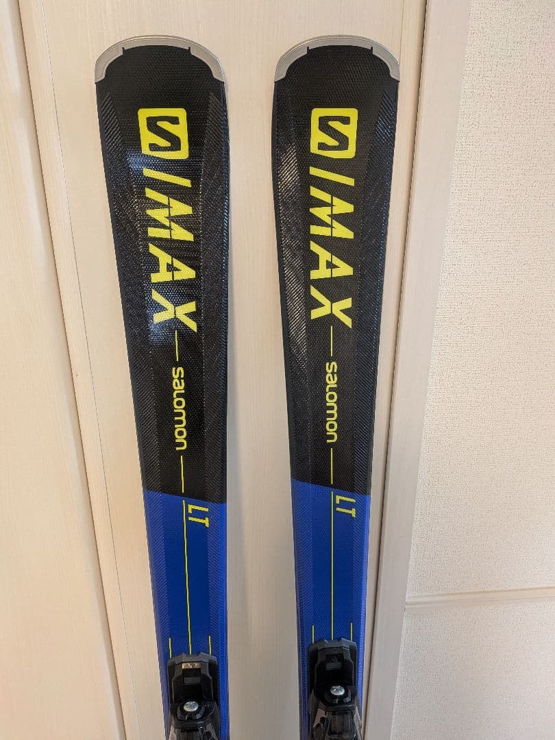 Salomon MAX LT スキー板 青/黒　ケース付