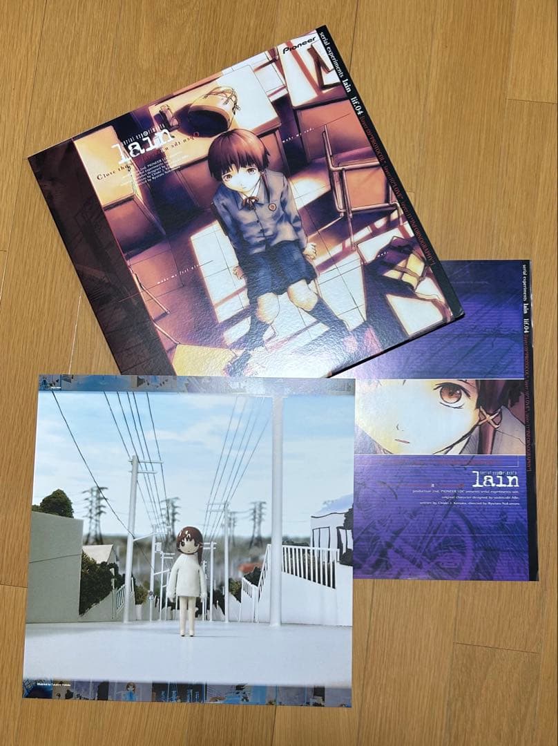 serial experiments lain 初回限定レーザーディスクBOX‼️