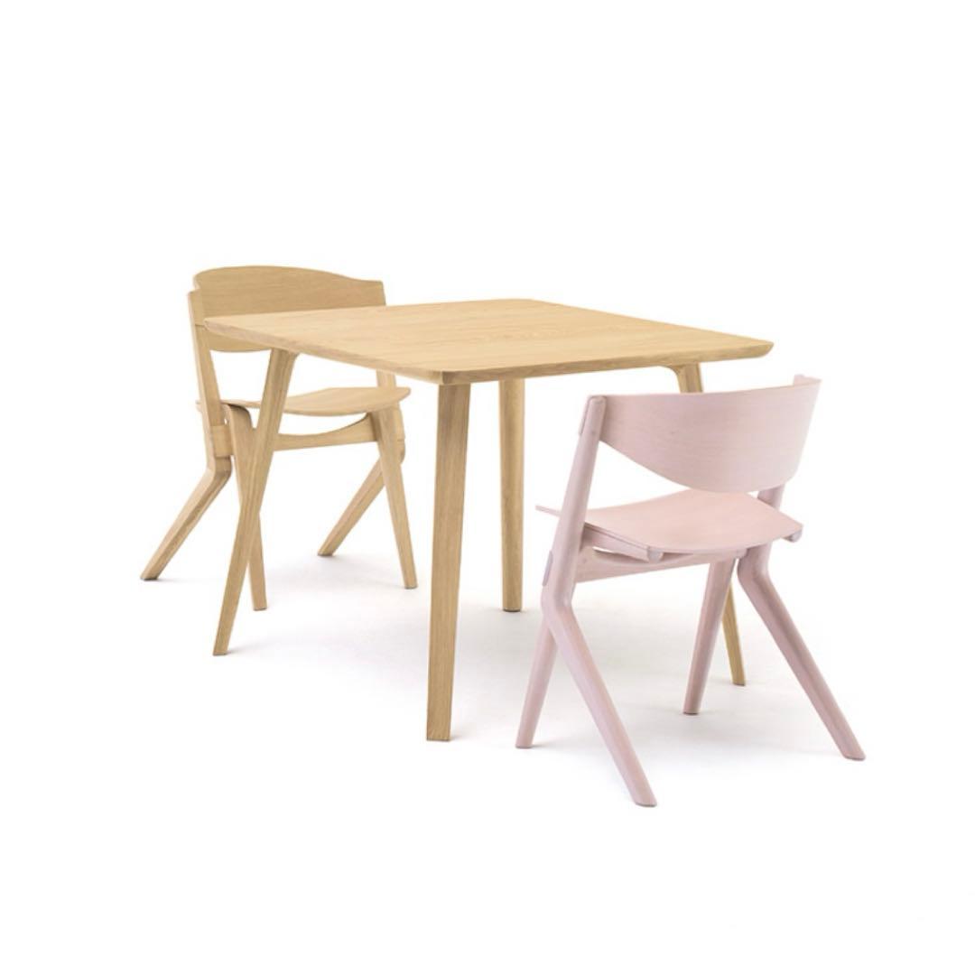 カリモクニュースタンダード スカウトチェア ピンクホワイト