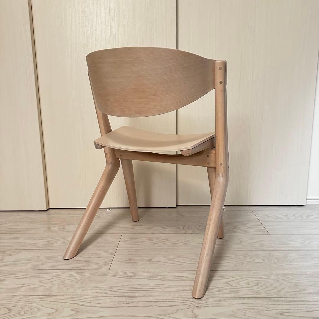 カリモクニュースタンダード スカウトチェア ピンクホワイト