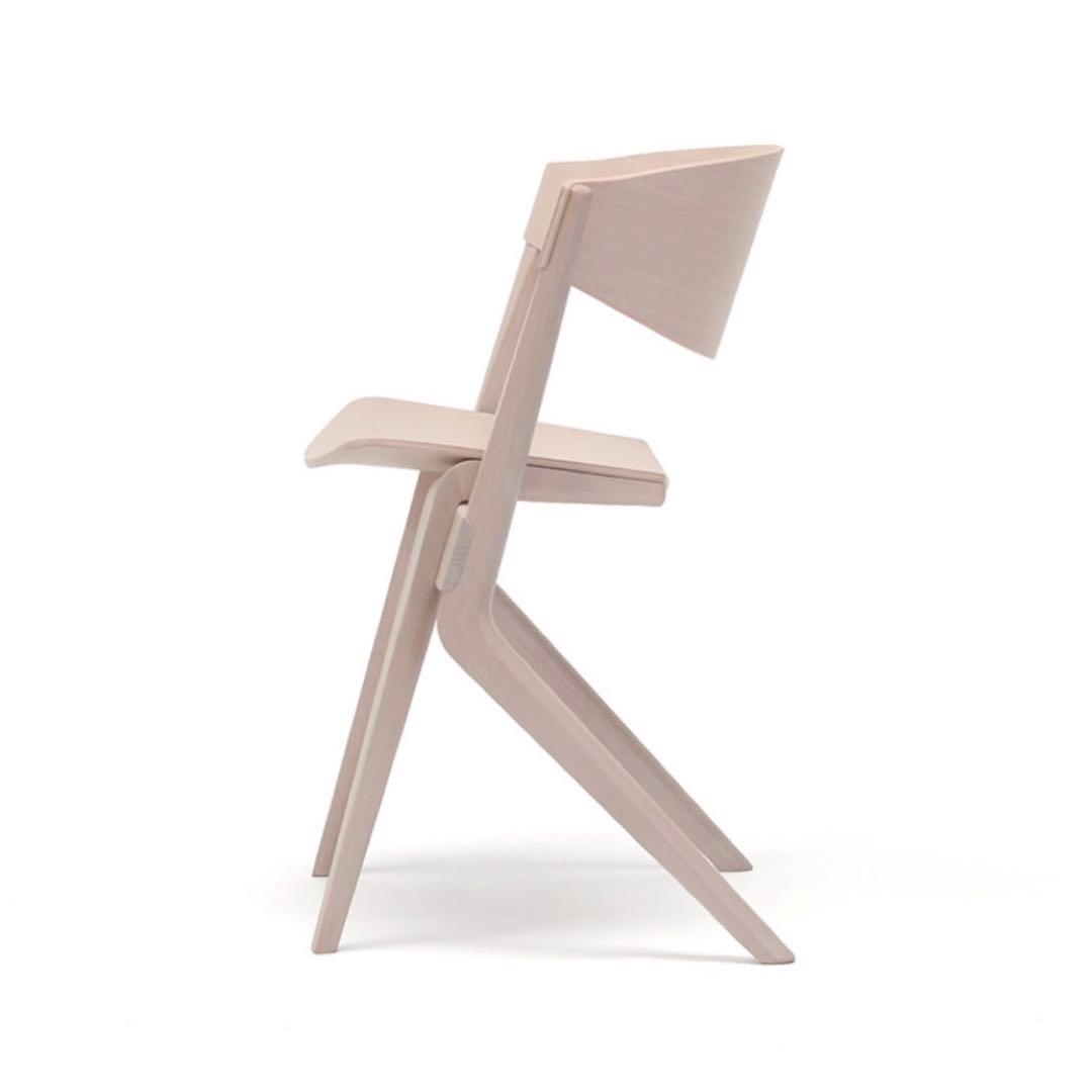 カリモクニュースタンダード スカウトチェア ピンクホワイト