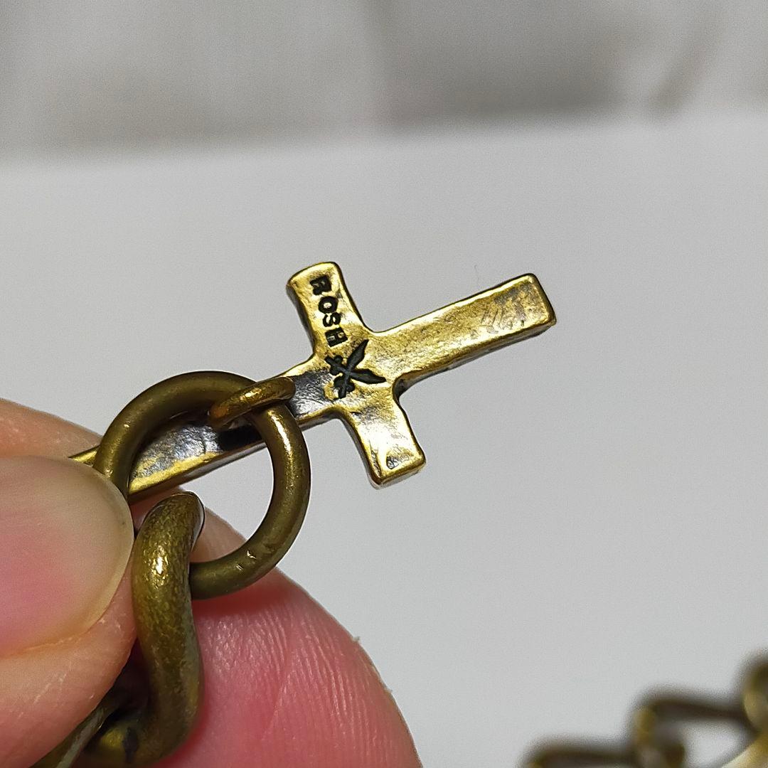 ROSH ロッシュ 真鍮製 スカル ウォレットチェーン Mother Mary2