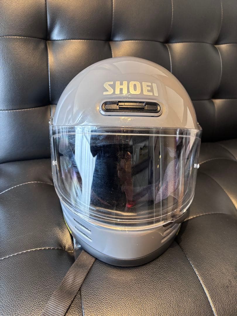 SHOEI フルフェイスヘルメット グレー　もっちも専用