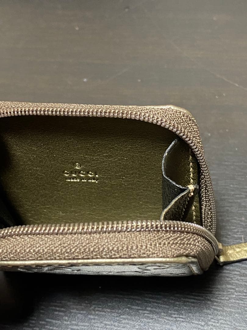 グッチ ケース 小銭入れ GGシマ