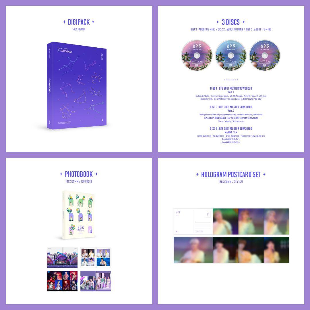 BTS MUSTER SOWOOZOO 【Blu-ray】日本語字幕入り テテV