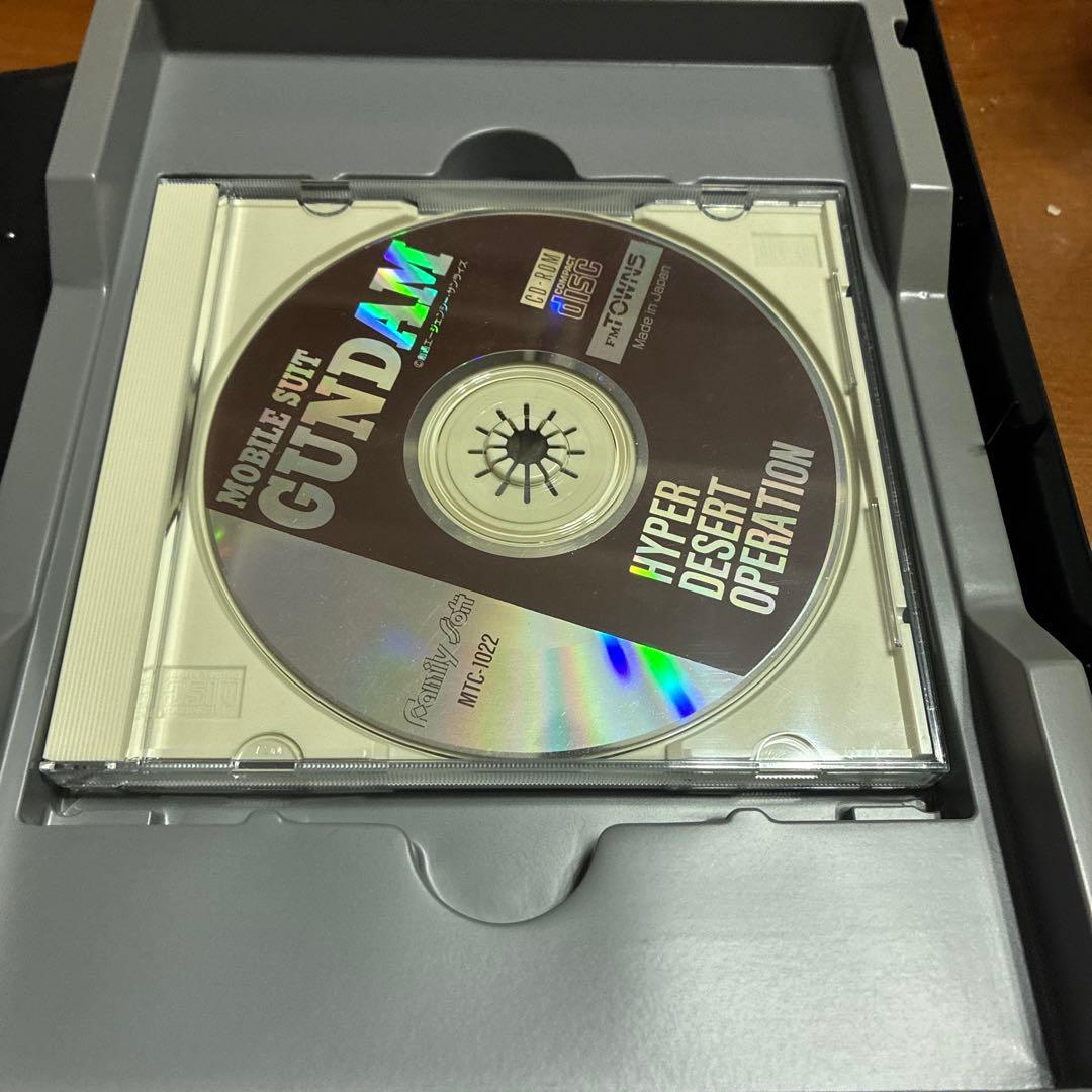 レトロゲーム　ガンダム　ハイパーデザートオペレーション　FM-TOWNS