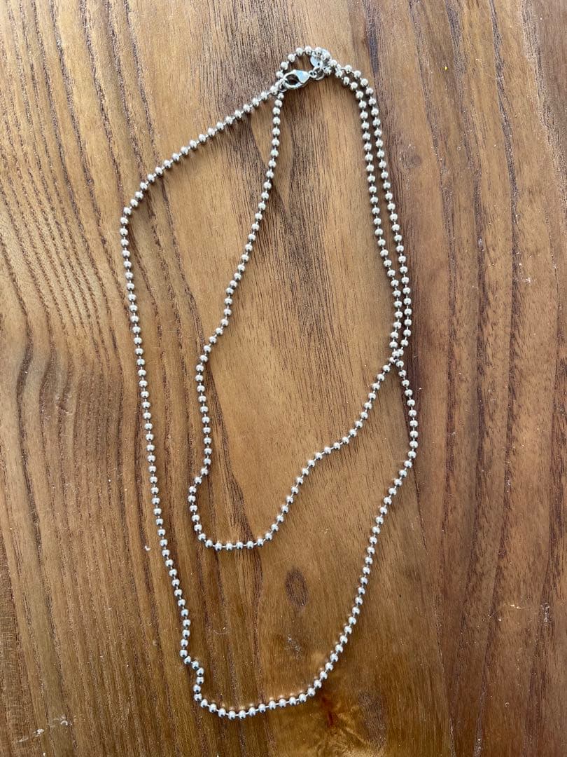 ティファニー silver925 ボールチェーンネックレス