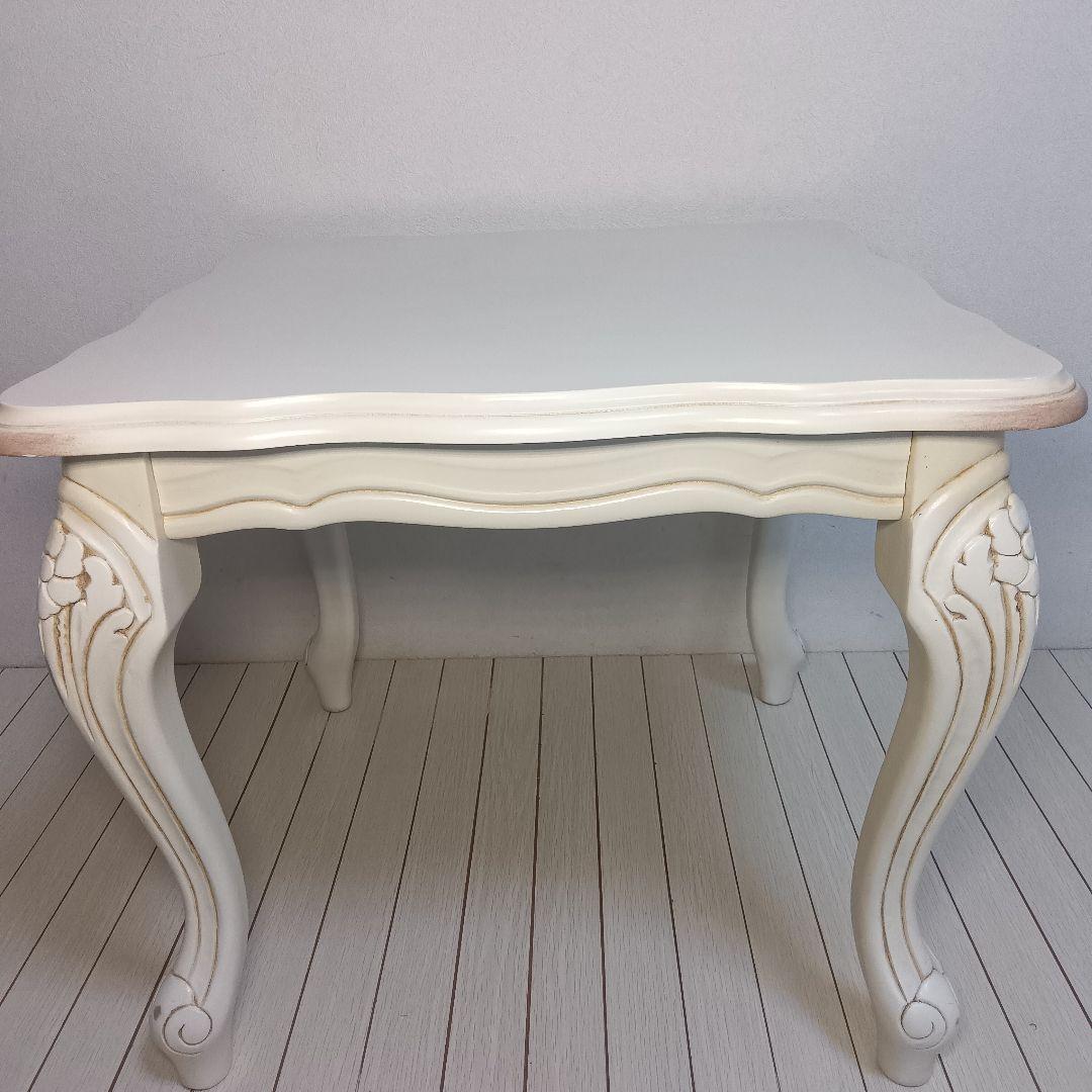 ロココ調　猫脚　White　テーブル　姫系