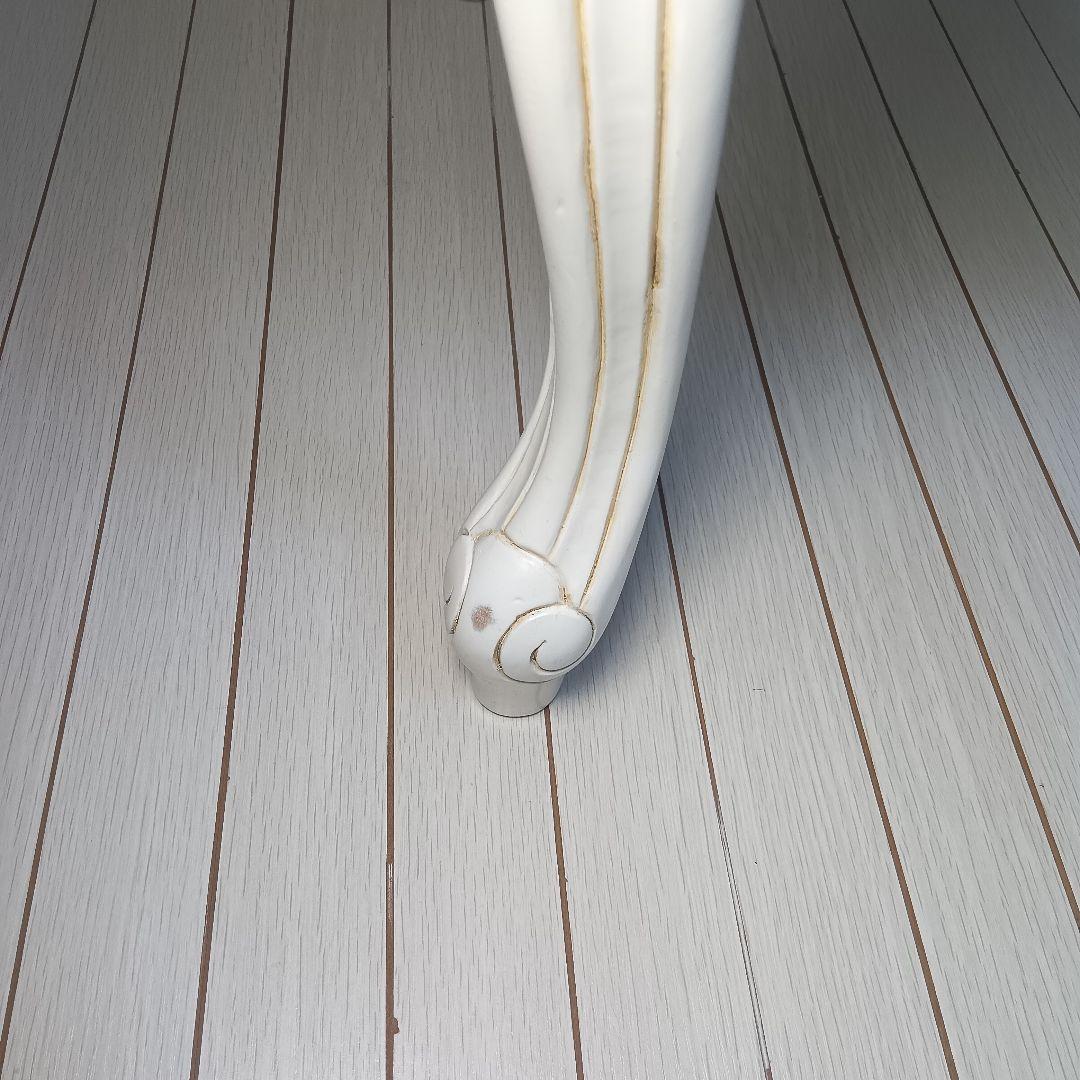 ロココ調　猫脚　White　テーブル　姫系