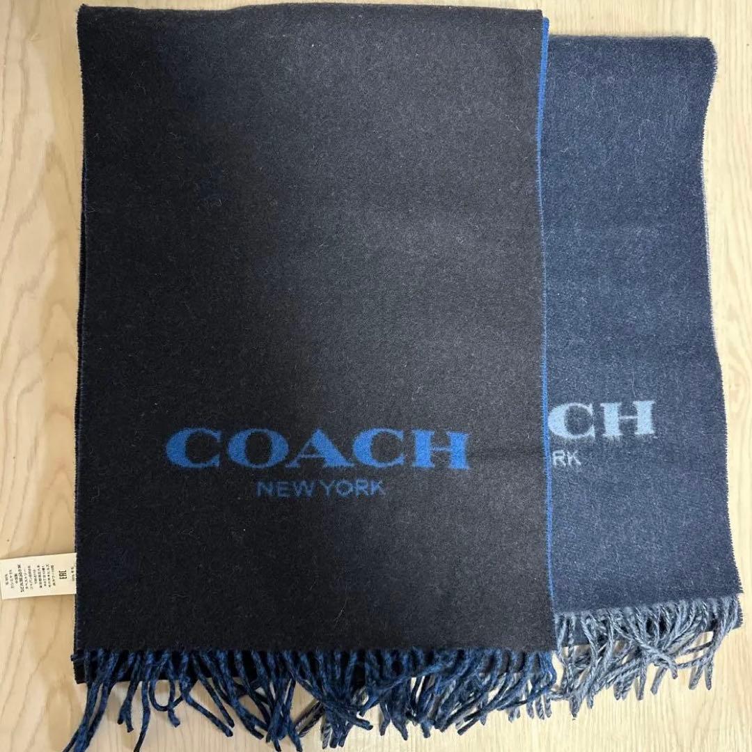 【新品未使用】coachマフラー　2点