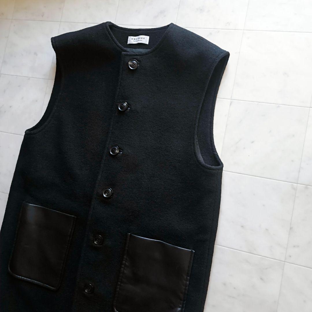 あき様♥　美品♪ マカフィー　シープパイル クルーネックジレ　36