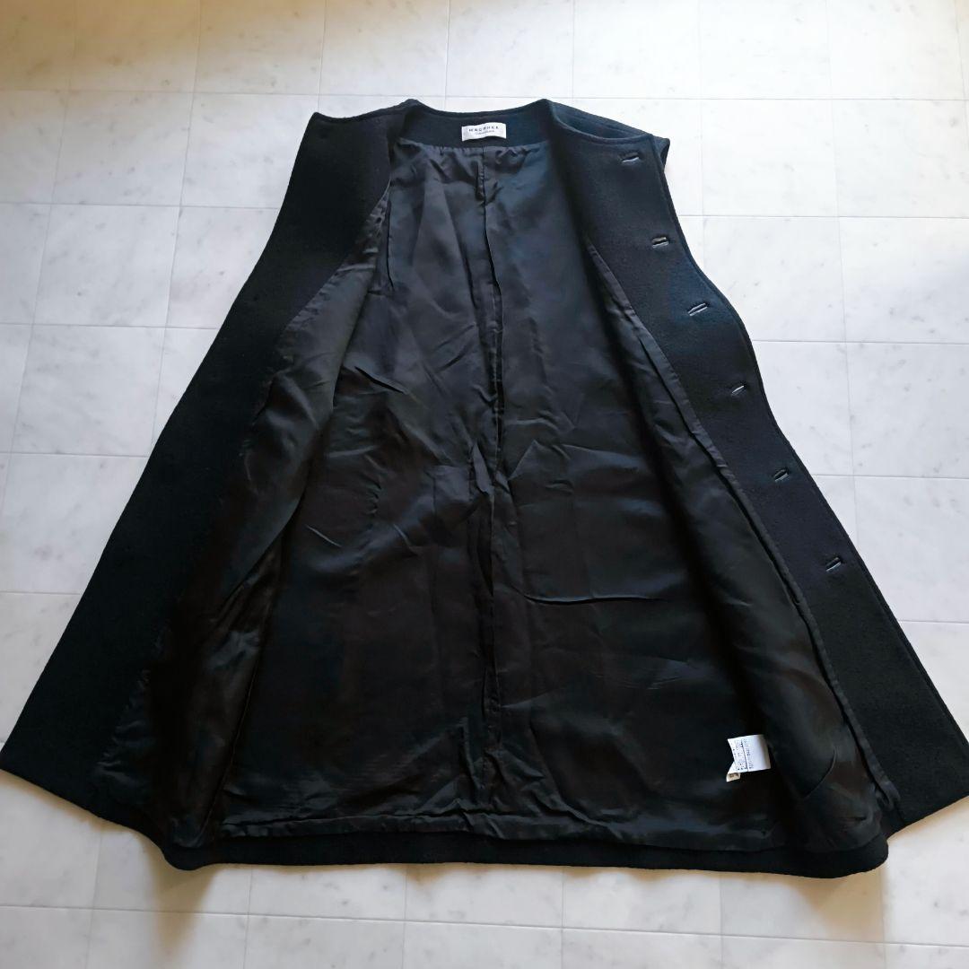 あき様♥　美品♪ マカフィー　シープパイル クルーネックジレ　36