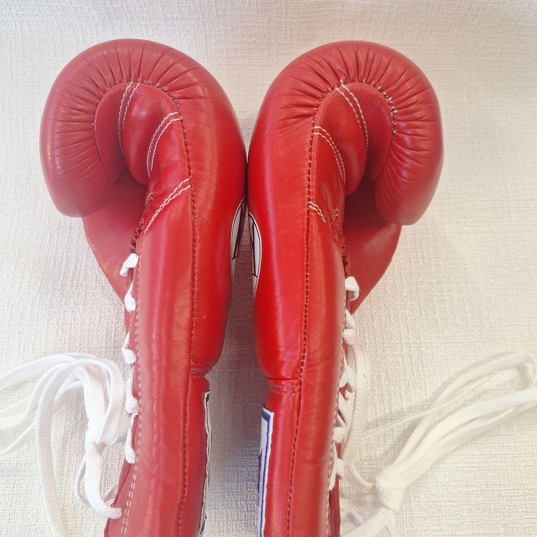 WINDY ボクシンググローブ 8oz 赤 中古・美品②
