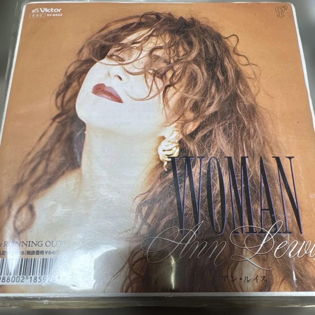Ann Lewis WOMAN / RUNNING OUT! 45回転レコード