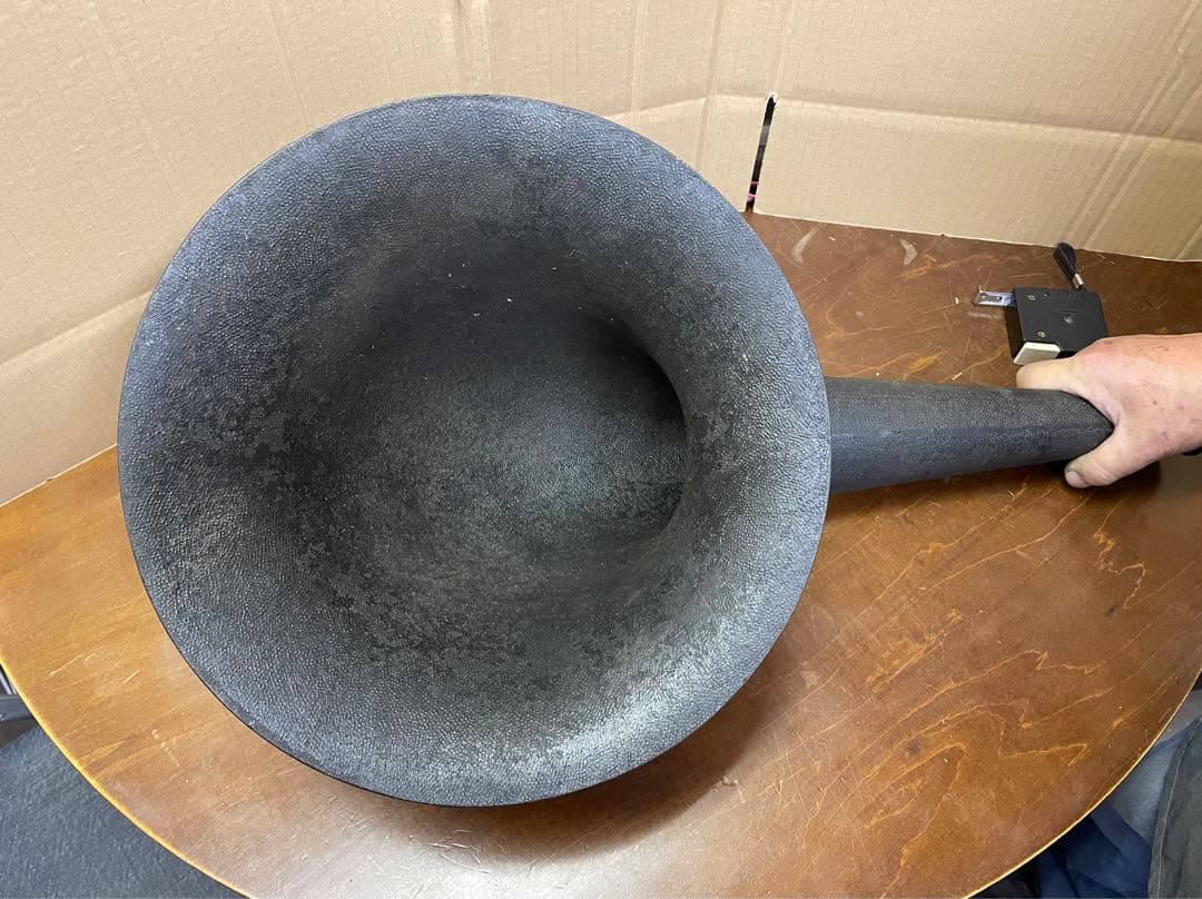 セール20時〜米国製ラッパ型ラジオホーン単体【A】1930年代レトロアンティーク