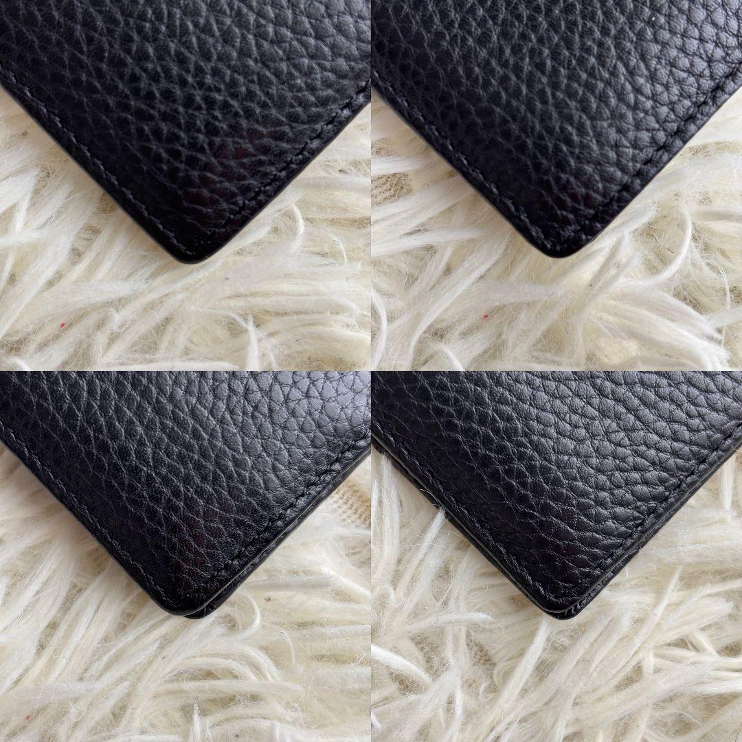 【激レア 美品】ディーゼル　二つ折り財布　ロゴ金具　レザー　ブラック