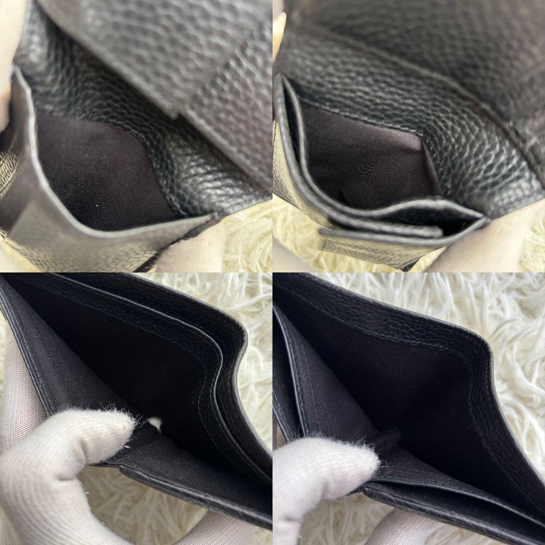 【激レア 美品】ディーゼル　二つ折り財布　ロゴ金具　レザー　ブラック