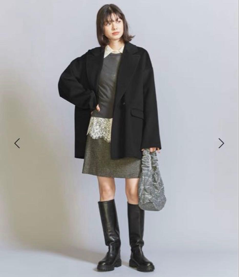 BEAUTY＆YOUTH リバーテーラードミドルコート Sサイズ