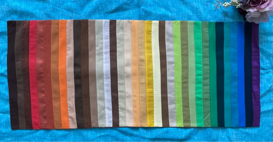 【レア！】パーソナルカラー長ドレープ6枚♡簡易診断テストドレープ／イベントにも♡