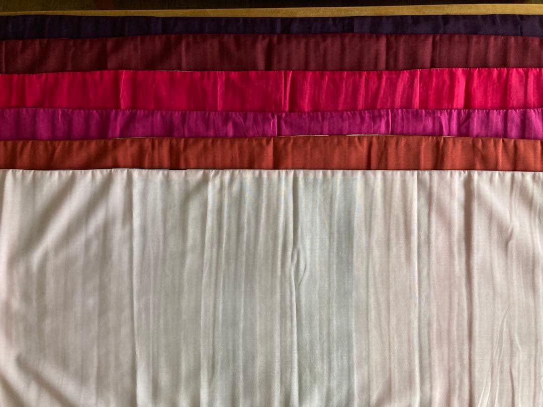 【レア！】パーソナルカラー長ドレープ6枚♡簡易診断テストドレープ／イベントにも♡