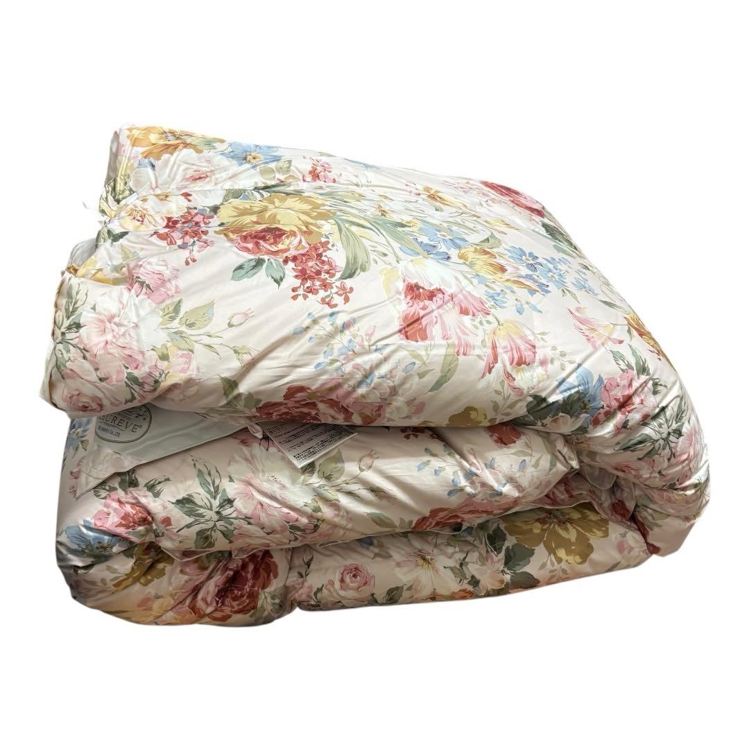 羽毛ふとん シングル ハンガリアングース 95% 羽毛布団 掛け布団 未使用