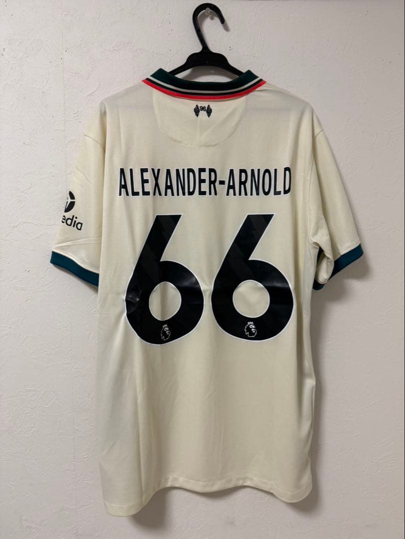 【新品】リヴァプール アレクサンダーアーノルド21-22 アウェイユニフォーム