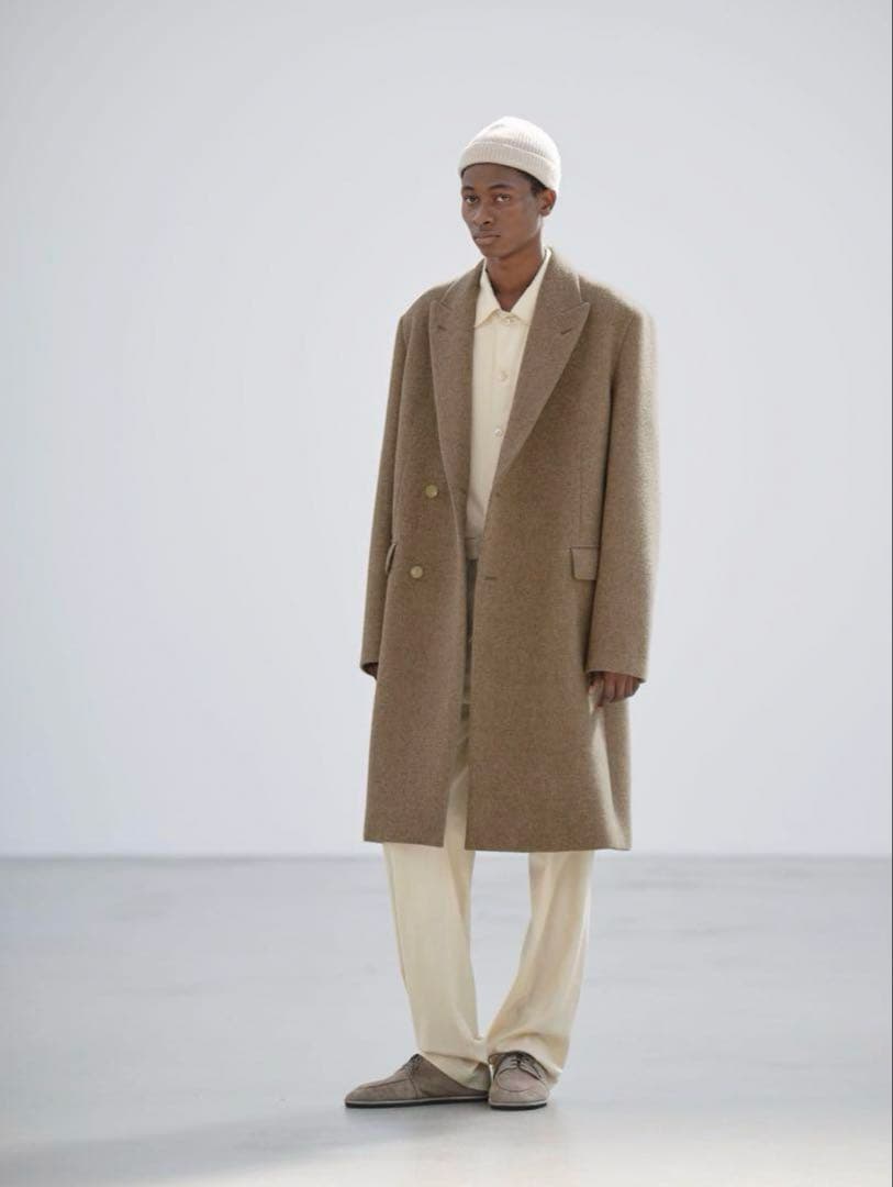 ジャケット・アウター AURALEE SPONGE WOOL MELTON COAT