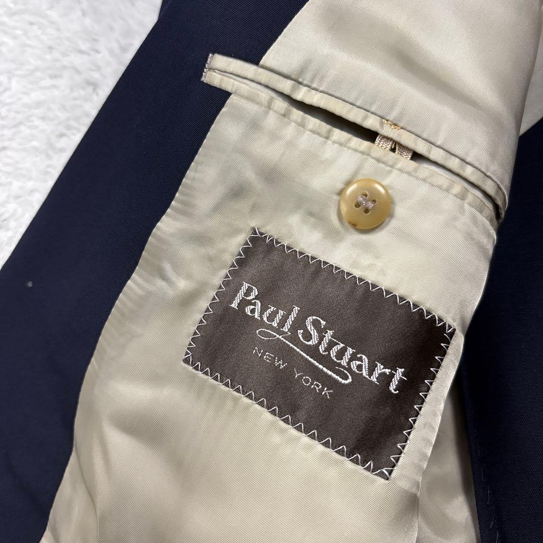 ポールスチュアート　紺ブレザー　金ボタン　ダブルボタン　テーラードジャケット