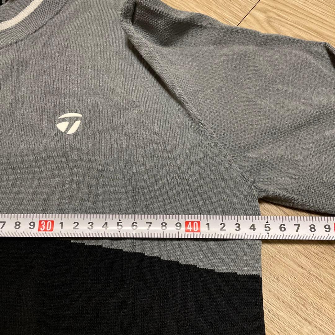 【新品未使用】Taylor Made テーラーメイド バイカラー セーター