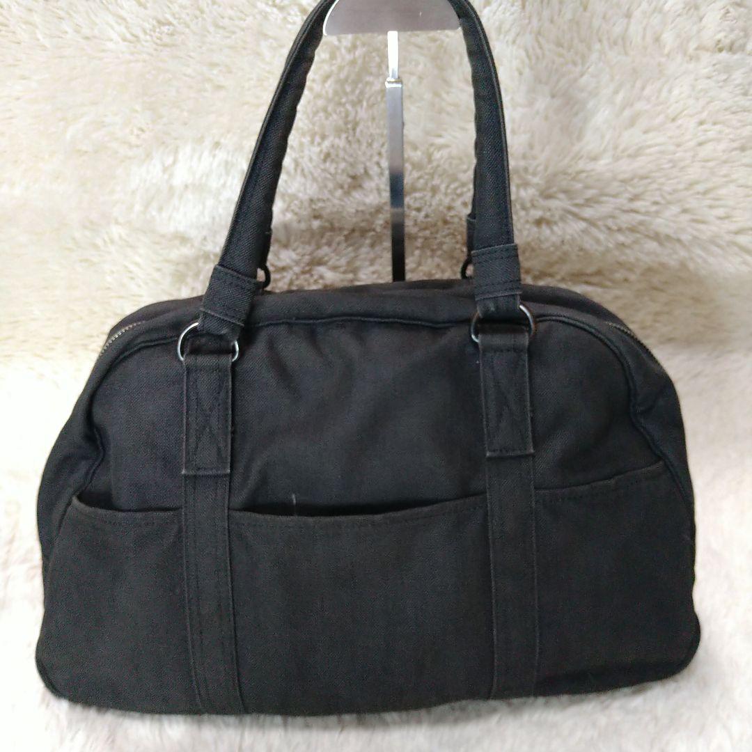 【ポーター】PORTER スモーキー ブラック ドラムバッグ ボストンバッグ