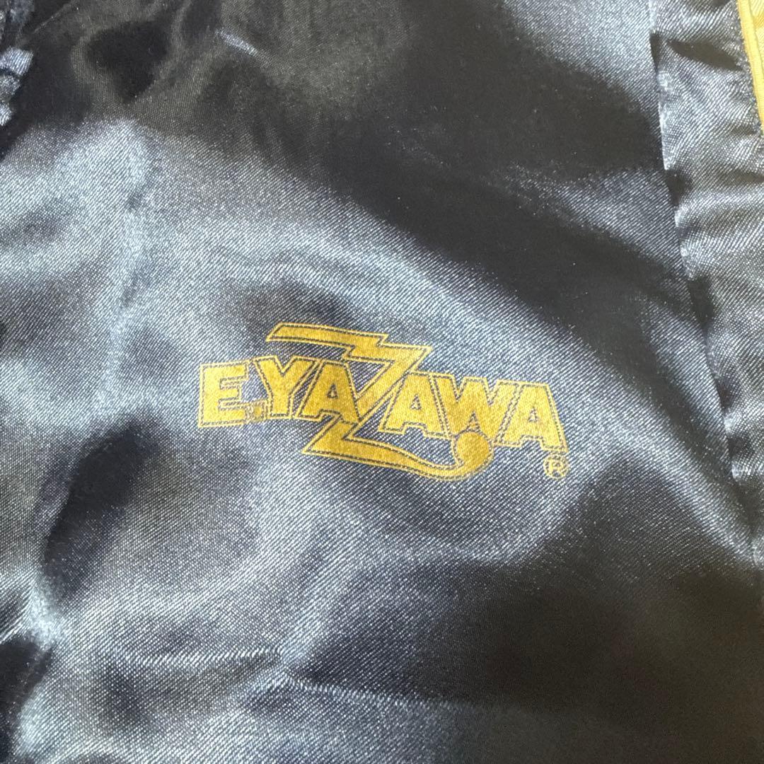 ◯ E.YAZAWA スタジャン ネイビー ゴールド