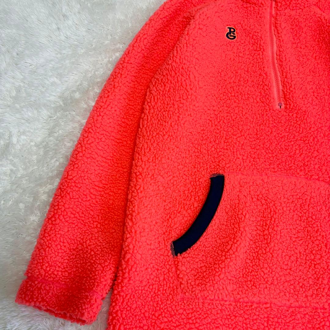 パーリーゲイツ　ボア　ワンピース　オレンジ　ピンク　近年モデル