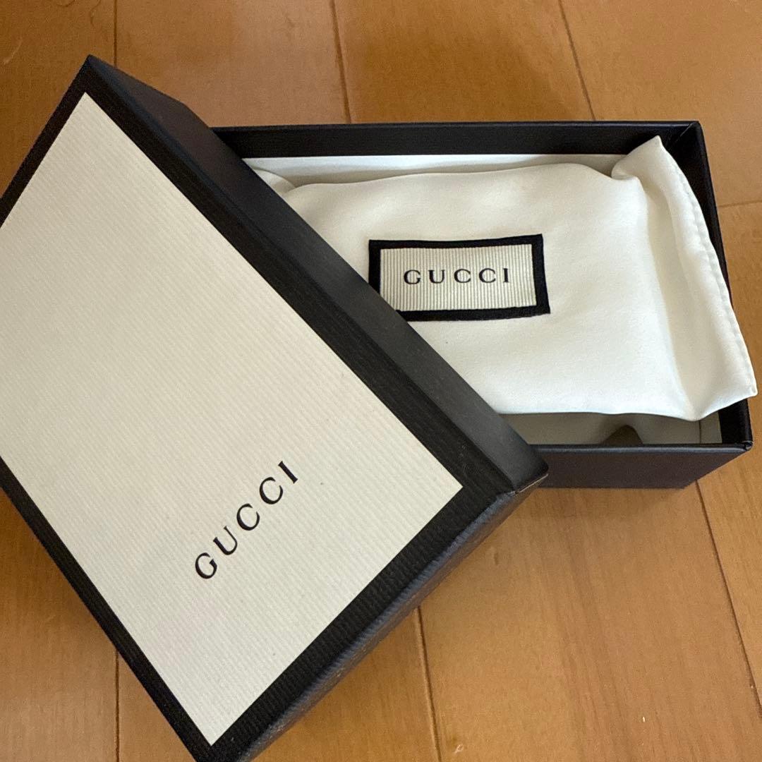 GUCCI レザーキーケース レッド