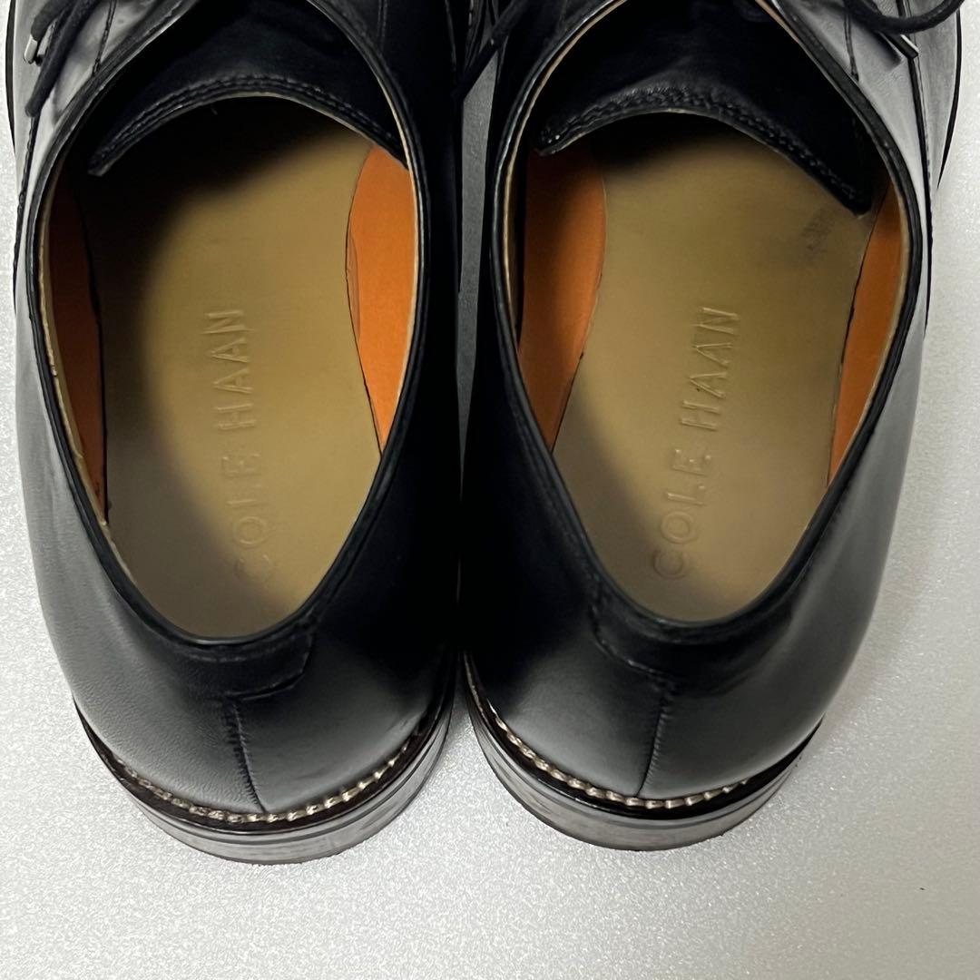極美品✨️COLE HAAN コールハーン 革靴 ストレートチップ 黒 内羽根
