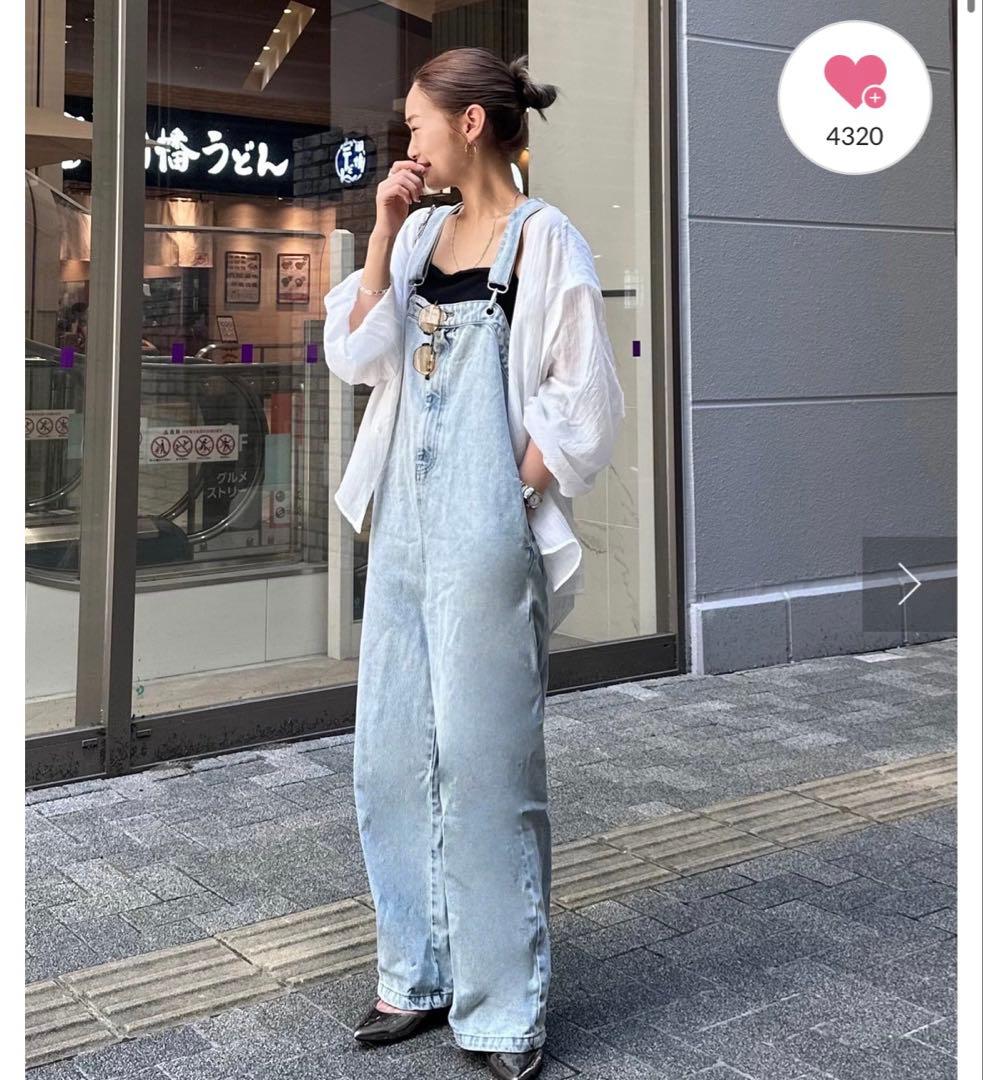 CIAOPANIC TYPY 【WILLOW】 デニムサロペット