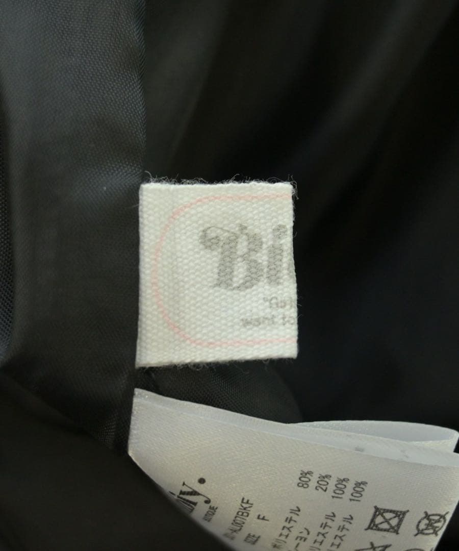 Bibiy. フリル付き黒オールインワン【未使用】